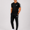 Adis Korik AeroFlex Black Dri-Fit T-Shirt & Trouser Set