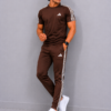 Adis Korik AeroFlex Brown Dri-Fit T-Shirt & Trouser Set