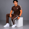 Adis Korik AeroFlex Brown Dri-Fit T-Shirt & Trouser Set