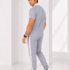 Nke Korik CollarFlex Ice Grey Premium Polo T-Shirt & Trouser Set
