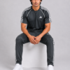 G-3 Adis Korik AeroFlex Charcoal Dri-Fit T-Shirt & Trouser Set