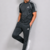 G-5 Adis Korik AeroFlex Charcoal Dri-Fit T-Shirt & Trouser Set