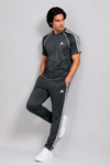 G-5 Adis Korik AeroFlex Charcoal Dri-Fit T-Shirt & Trouser Set