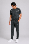 G-7 Adis Korik AeroFlex Charcoal Dri-Fit T-Shirt & Trouser Set