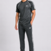 G-9 Adis Korik AeroFlex Charcoal Dri-Fit T-Shirt & Trouser Set