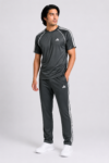 G-9 Adis Korik AeroFlex Charcoal Dri-Fit T-Shirt & Trouser Set