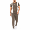 M Jrdn Korik UrbanFlex Taupe Premium Casual T-Shirt & Trouser Set