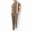 M Jrdn Korik UrbanFlex Taupe Premium Casual T-Shirt & Trouser Set