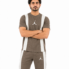 M Jrdn Korik UrbanFlex Taupe Premium Casual T-Shirt & Trouser Set
