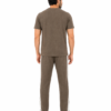 M Jrdn Korik UrbanFlex Taupe Premium Casual T-Shirt & Trouser Set