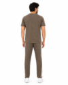 M Jrdn Korik UrbanFlex Taupe Premium Casual T-Shirt & Trouser Set