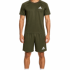 Adis Korik PitchFlex Olive Football Dri-Fit T-Shirt & Shorts Set