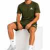 Adis Korik PitchFlex Olive Football Dri-Fit T-Shirt & Shorts Set