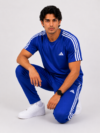 R-BL-11 Adis Korik AeroFlex Royal Blue Dri-Fit T-Shirt & Trouser Set