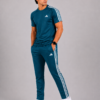 TL-2 Adis Korik AeroFlex Teal Dri-Fit T-Shirt & Trouser Set