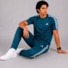 TL-5 Adis Korik AeroFlex Teal Dri-Fit T-Shirt & Trouser Set