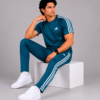 TL-6 Adis Korik AeroFlex Teal Dri-Fit T-Shirt & Trouser Set