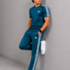 TL-7 Adis Korik AeroFlex Teal Dri-Fit T-Shirt & Trouser Set
