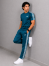 TL-7 Adis Korik AeroFlex Teal Dri-Fit T-Shirt & Trouser Set