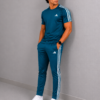 TL-8 Adis Korik AeroFlex Teal Dri-Fit T-Shirt & Trouser Set