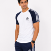 WN-1 Adis Korik UrbanFlex White Navy Casual T-Shirt & Trouser Set